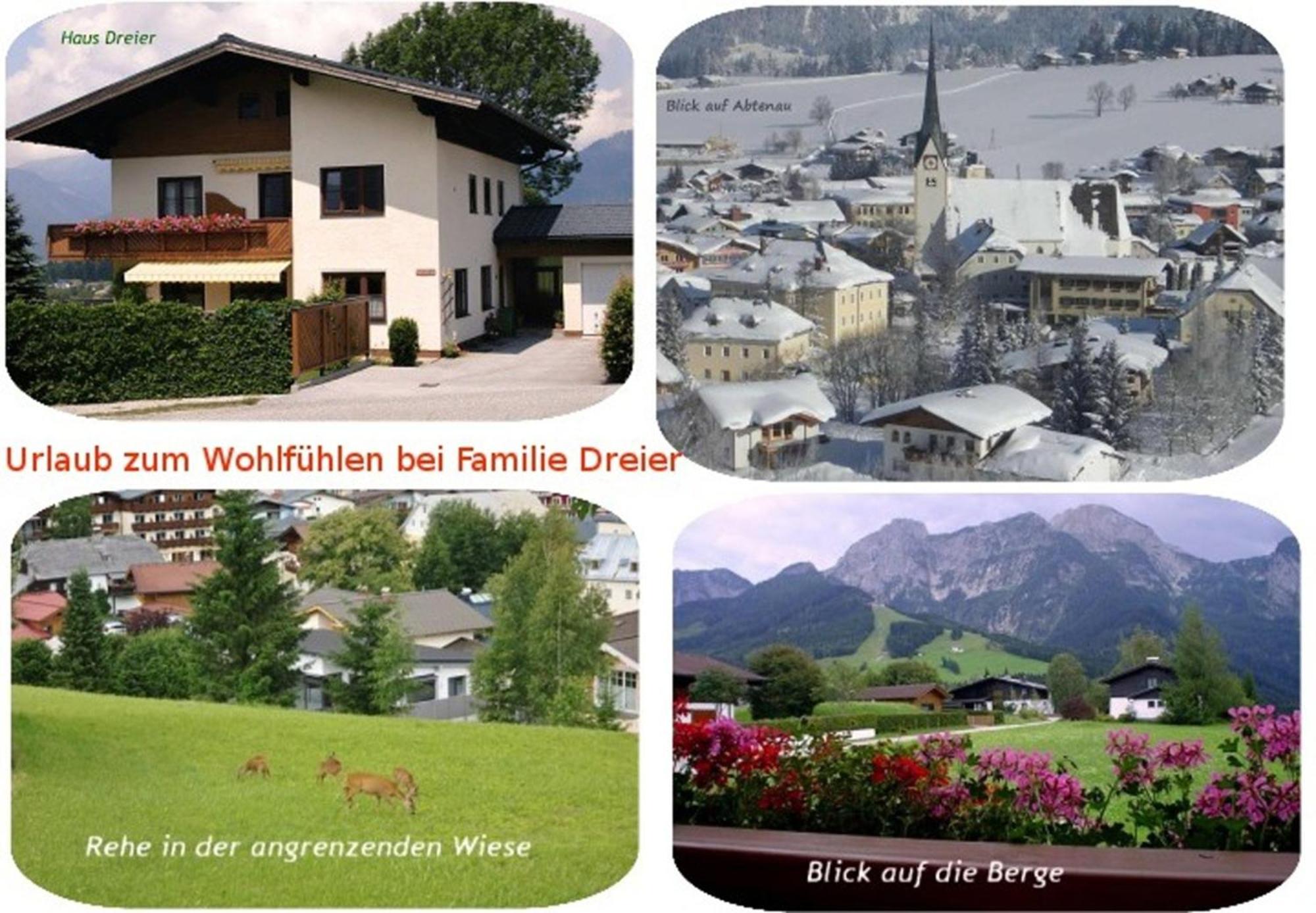Apartment Dreier - Salzburger Land Abtenau Exterior foto